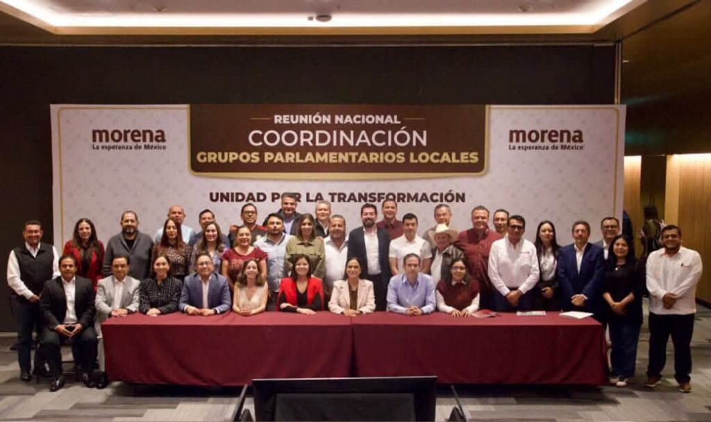 Jorge Sanén fortalece el trabajo legislativo con la dirigencia nacional de morena y coordinadores parlamentarios del país