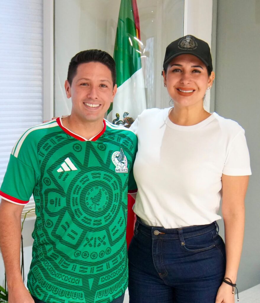 Renán Sánchez Tajonar y Estefanía Mercado fortalecen el diálogo para impulsar proyectos en beneficio de Cozumel y Playa del Carmen
