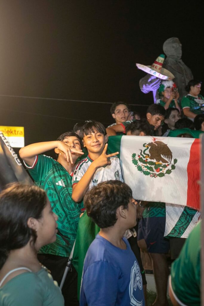 Celebran Carrilloportenses triunfo del Tricolor: “¡Que retumbe el grito por todo México!”