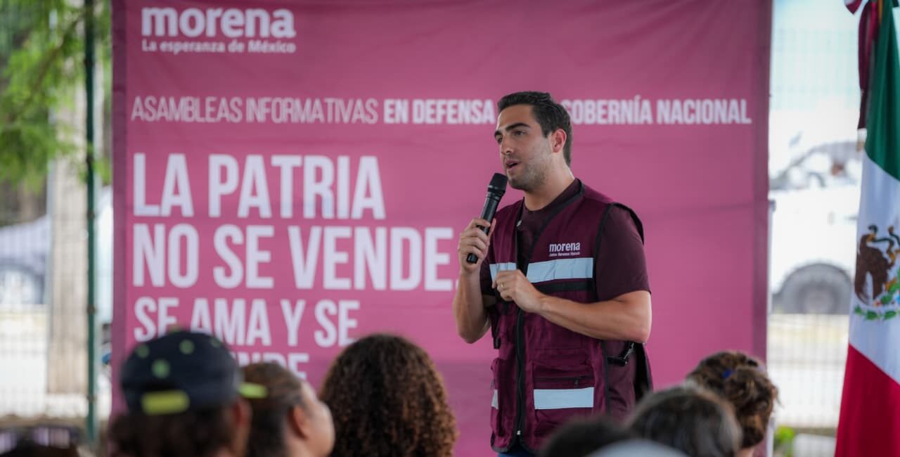Gino Segura recorre calles de Cancún para escuchar a las familias y fortalecer la organización del partido MORENA