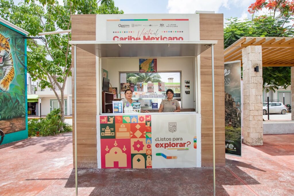 Abren nuevo módulo de información turística en Felipe Carrillo Puerto 