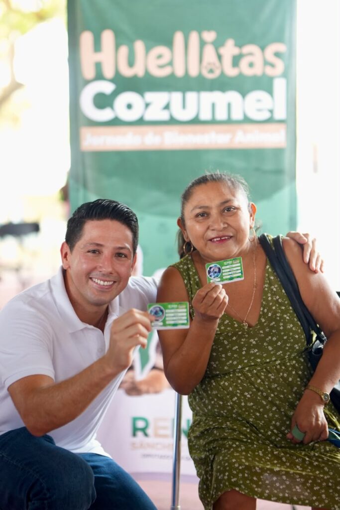 Acerca Renán Sánchez Tajonar jornada gratuita de bienestar animal a las familias de Cozumel