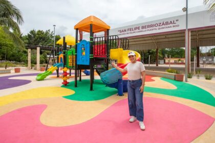 Mary Hernández entrega un parque más y fortalece la reconstrucción del tejido social en las comunidades