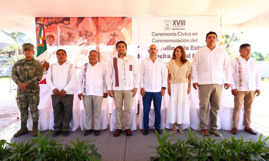 Conmemoran en Tihosuco el Día Estatal de la Lucha Social Maya