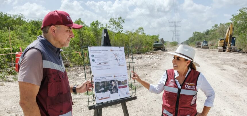 Inicia una nueva etapa para la movilidad de Cancún con el Libramiento Vial de Carga Cancún Sur: Mara Lezama