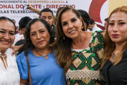 Reconoce Mara Lezama desempeño laboral del personal docente y directivo de las 180 telesecundarias en el estado