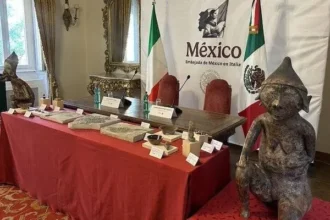 Italia Devuelve a México 27 Piezas Arqueológicas