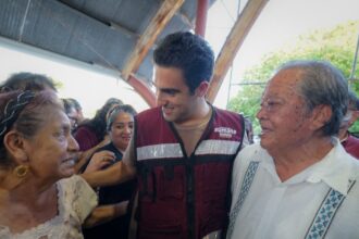 Gino Segura refrenda la unidad de Morena en Quintana Roo con recorrido y Asamblea Informativa en Cancún