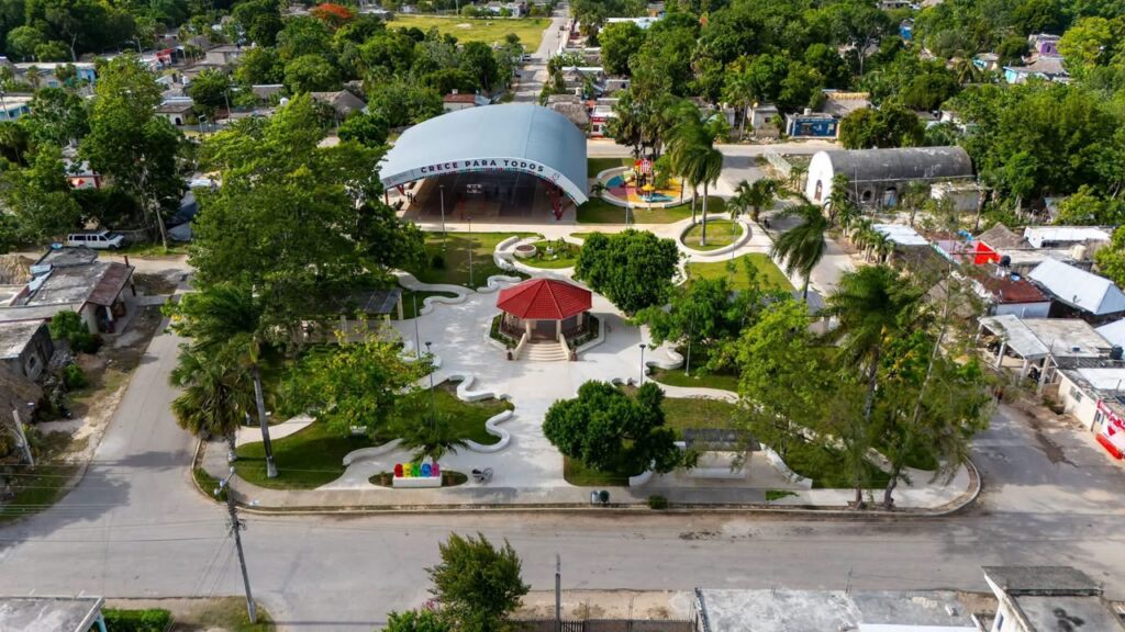Inauguran Mara Lezama y Mary Hernández el nuevo y emblemático parque de la Alcaldía Señor