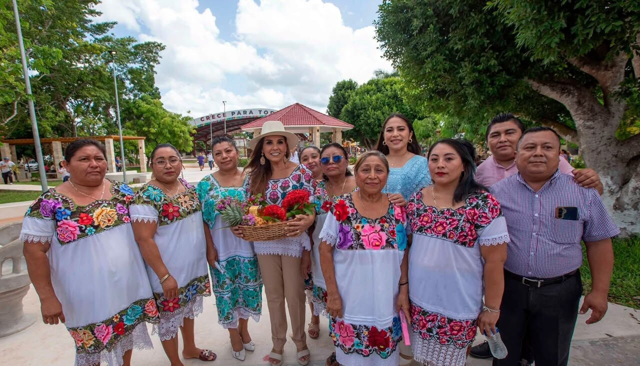 Inauguran Mara Lezama y Mary Hernández el nuevo y emblemático parque de la Alcaldía Señor